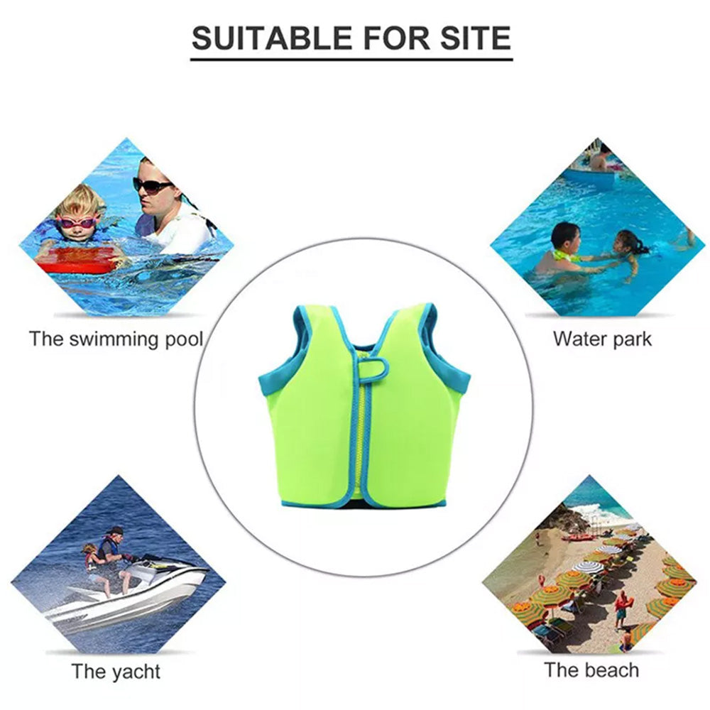 Gogokids Kids Swim Vest Funny Lightweight Float Swimsuit Cute Swim Trainer Kids Life