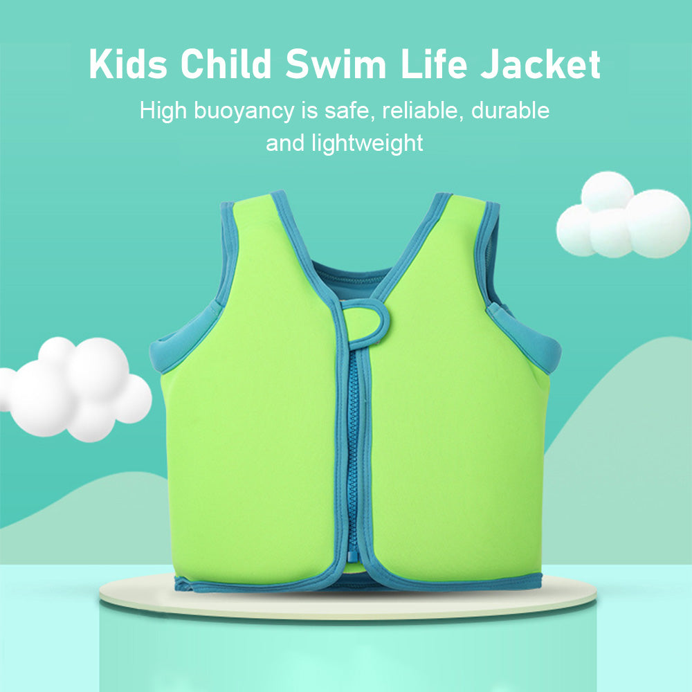 Gogokids Kids Swim Vest Funny Lightweight Float Swimsuit Cute Swim Trainer Kids Life