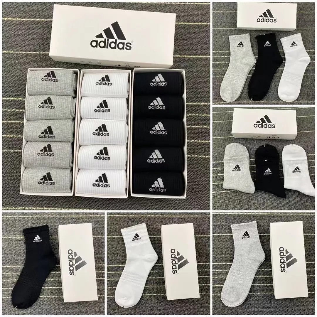 Adidas Cushioned Crew Socks 5 Pairs