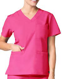 Scrub Shine Pink Scrub Top | Unisex