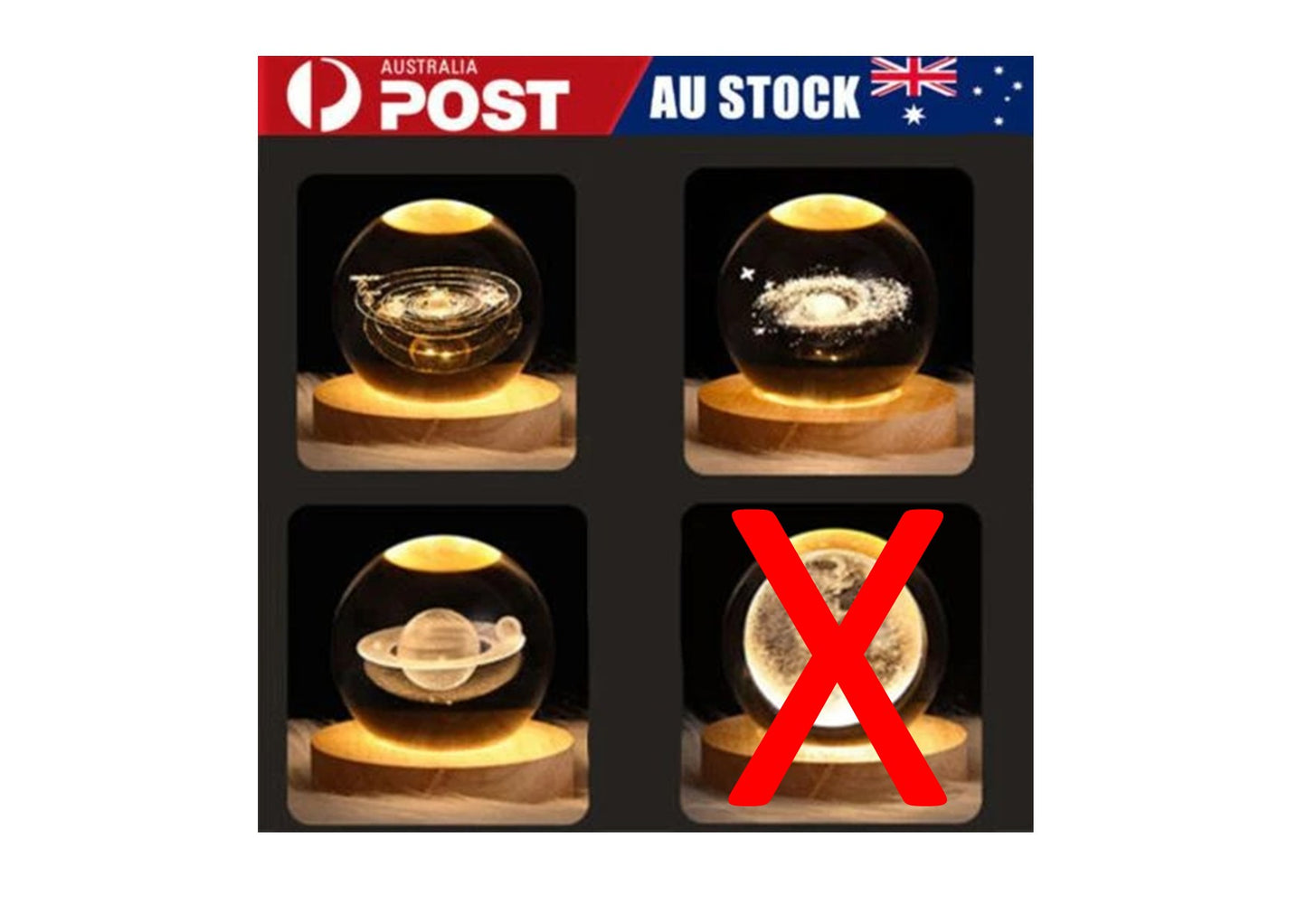 3D Saturn, Nebula and Solar System Crystal Ball available, Glass Ball Night Lamp with Wood Base, Solar System Decor.
